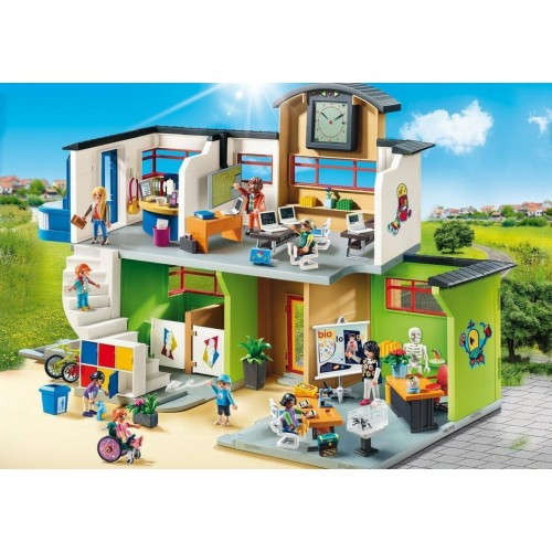 Playmobil Επιπλωμένο σχολικό κτίριο (9453)