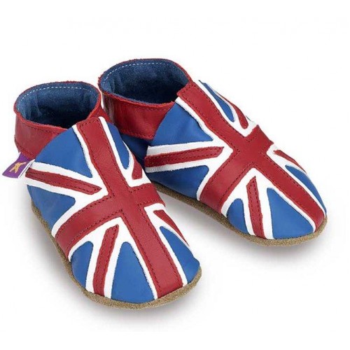 Παπουτσάκια bebe Union Jack blue