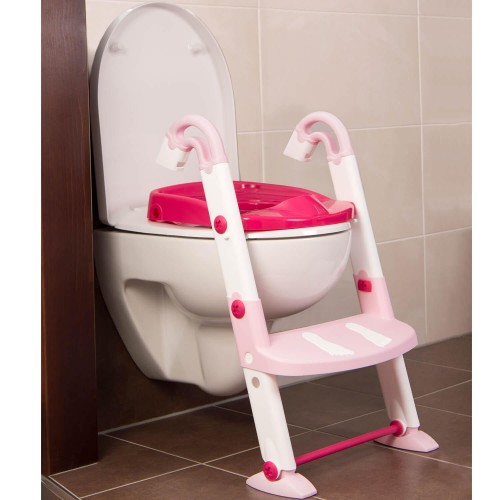 Εκπαιδευτικό κάθισμα τουαλέτας 3 σε 1 ροζ φούξια (600060257)