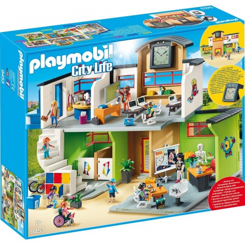 Playmobil Επιπλωμένο σχολικό κτίριο (9453)