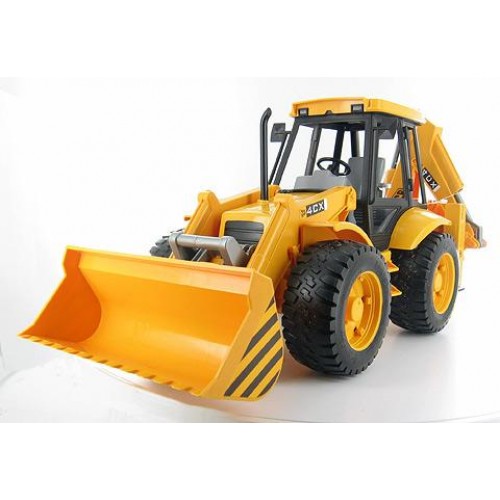 Bruder Φορτωτής JCB 4CX με Εκσκαφέα (02428)