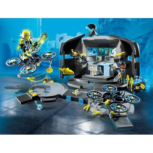 Playmobil Αρχηγείο Του Dr. Drone (9250)