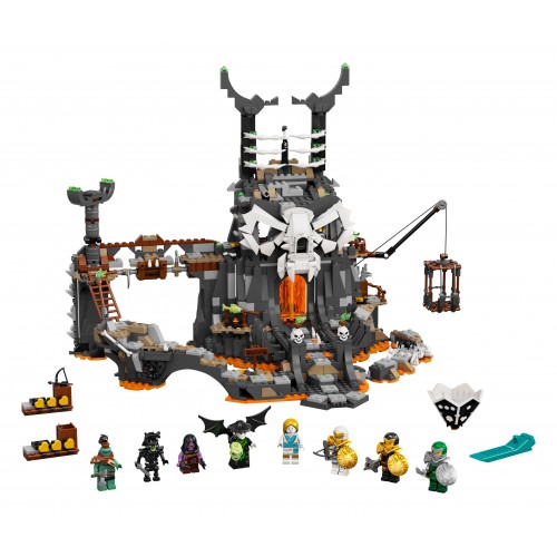 Lego Ninjago Skull Sorcerer's Dungeons (71722)