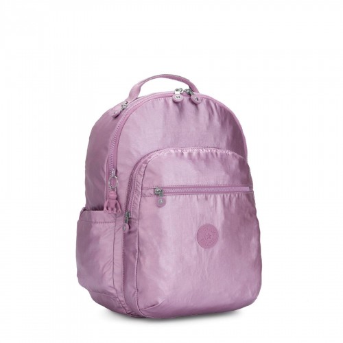 Σακίδιο σχολικό Kipling Seoul Metallic Berry (I5764-87M)