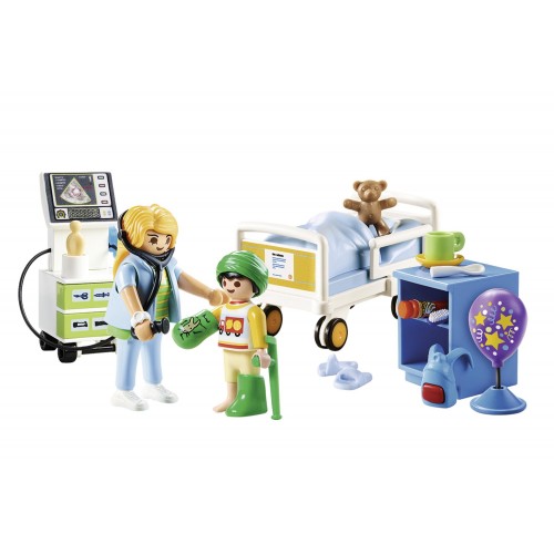 Playmobil Παιδικό Δωμάτιο Νοσηλείας (70192)