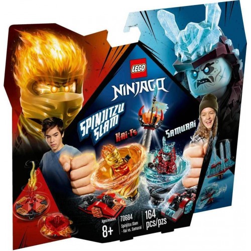 Lego Ninjago Spinjitzu slam Kai vs Samurai (70684)